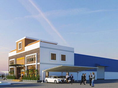 Nhà xưởng 2 tầng